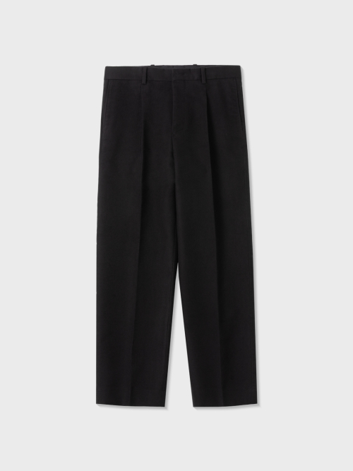 Брюки из матового шелка (BLACK)