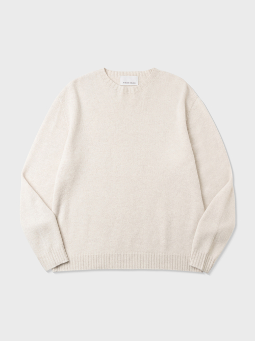 Свитер из шерсти беби альпака (IVORY)