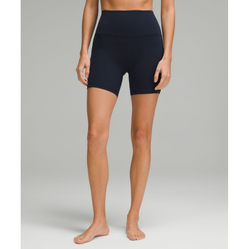 Шорты lululemon Align™ High-Rise Shorts 6" TRNV с карманами