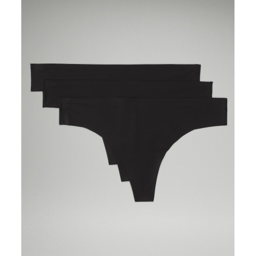 Стринги Invisiwear Mid-Rise *3 шт. BLK