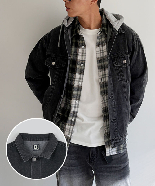 [XL-6XL] Джинсовка оверсайз Mono Jean