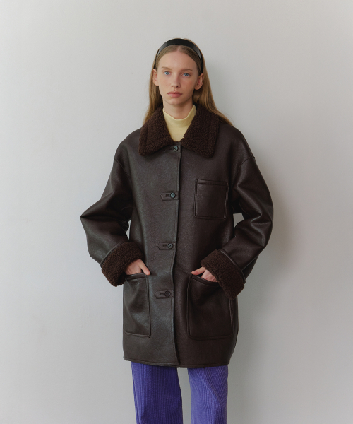 Дубленка Louvre Deep Brown