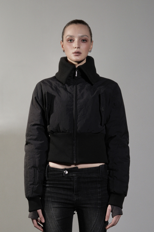 NERO PUFFER CROP PADDING [MATT]