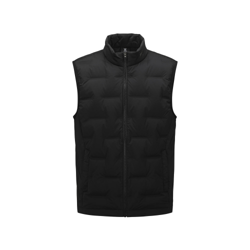 MEN ESSENTIAL DOWN VEST_BK