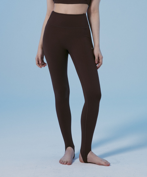 Леггинсы Back Bony с застёжкой — Brown