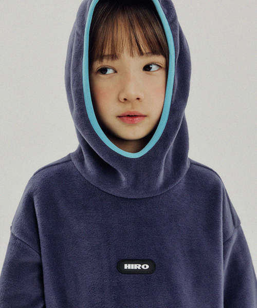 히로() 핑거홀 플리스 후디_PURPLE (PUR) 상품 이미지