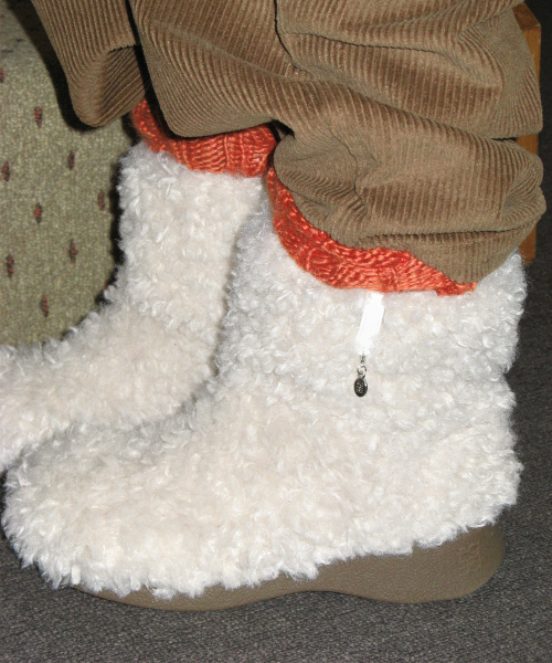 Poodle 0037. Fur Boots - 4colors