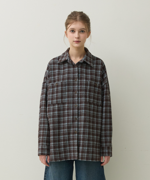Tyler Check Shirt (brown)