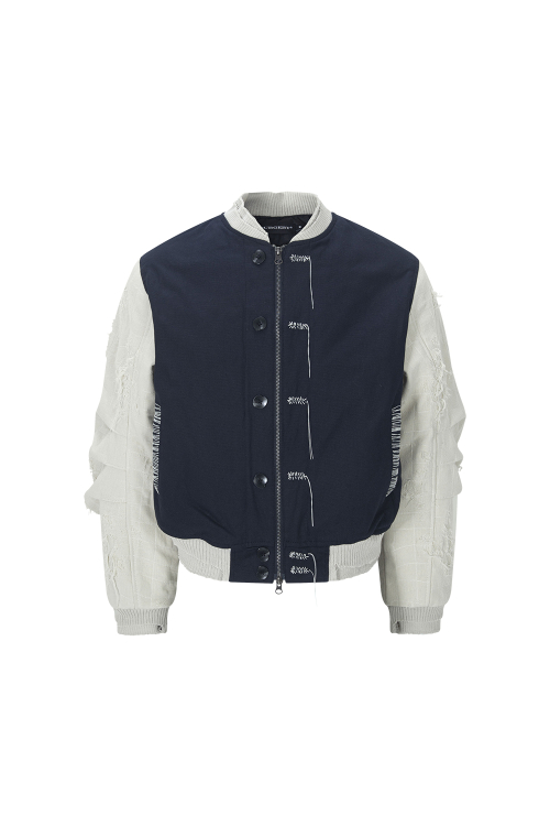 Куртка-варсити Skyline Navy/Ivory