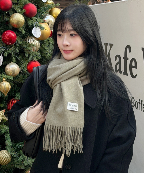 클래식 피스타치오 머플러
