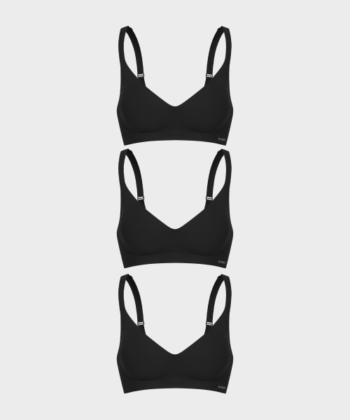 [3Pack] Базовый бюстгальтер лифт-ап