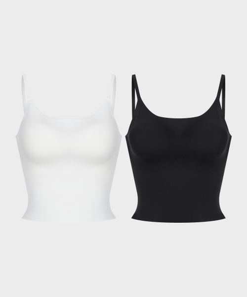 Layered Sleeveless Crop Top