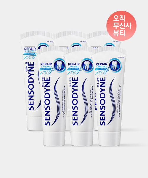센소다인 리페어 앤 프로텍트 치약 100g x6개