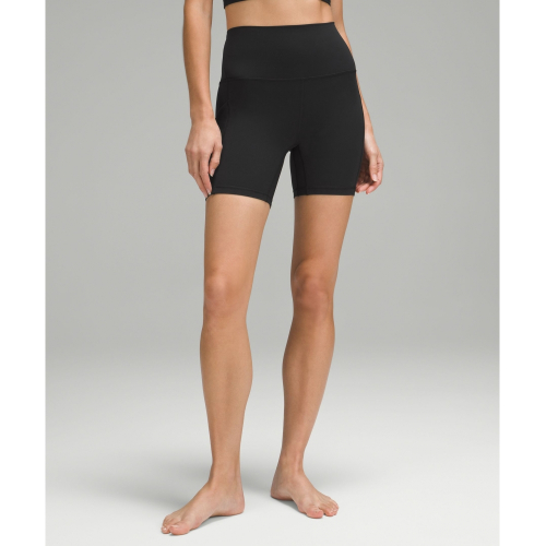 Шорты lululemon Align™ High-Rise Shorts with Pockets 6" BLK