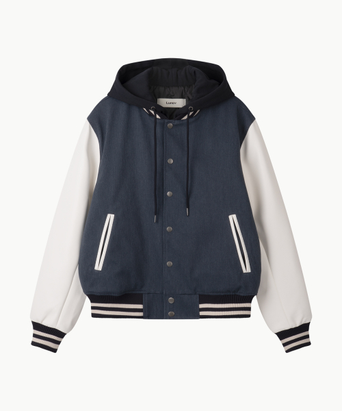 Вельветовый бомбер Tone - Navy
