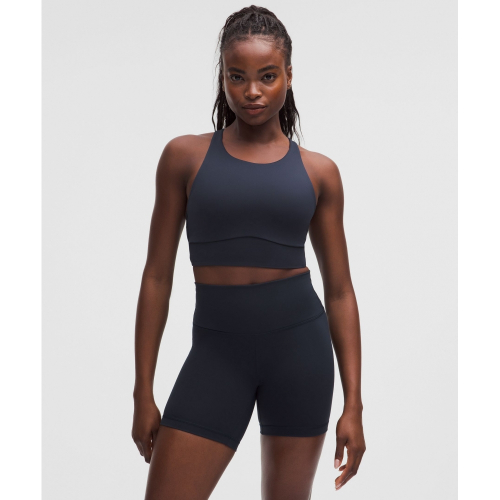 Спортивный бра lululemon Energy High-Neck Longline *Medium Support, B–D cup
