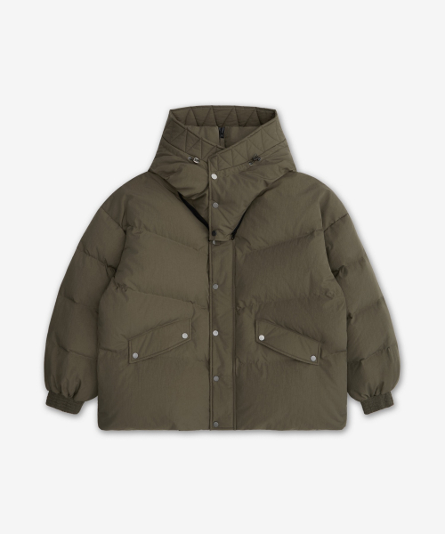 에이치쥐비비 스튜디오() 카라 패딩 - 밀리터리 올리브 / M252BARDWB 상품 이미지