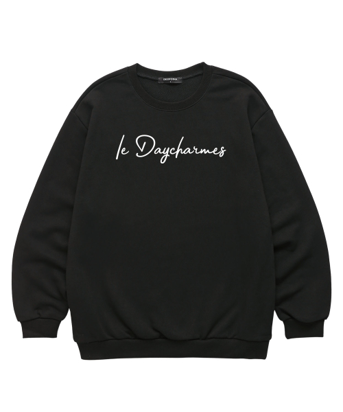 Daycharmes Logo свитшот (JCLTS012) чёрный