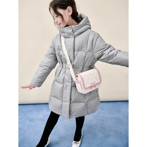 빈폴 키즈() 여아 리본 퀼팅 크로스백  아이보리 (BI61D2G020) 상품 이미지