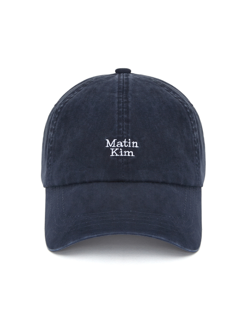 MATIN MINI LOGO BALL CAP IN NAVY