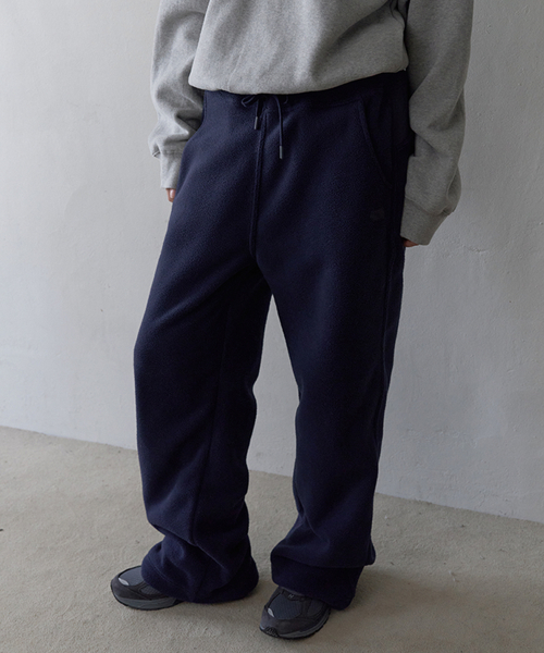 Fog Fleece String Pants - Navy