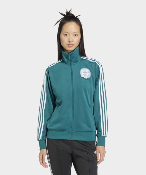 Тректоп Firebird с кружевным брендингом - Green / KR9319