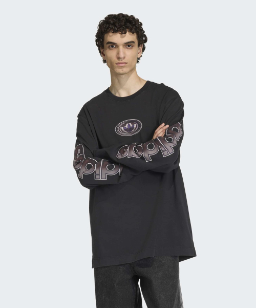 아디다스() 그래픽 롱 슬리브 티 - 블랙 / KS6860 상품 이미지