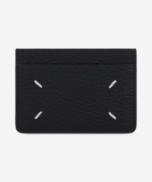 메종 마르지엘라() 4 스티치 슬림 3슬롯 카드 홀더 - 블랙 / SA1VX0005P4455T8013 상품 이미지