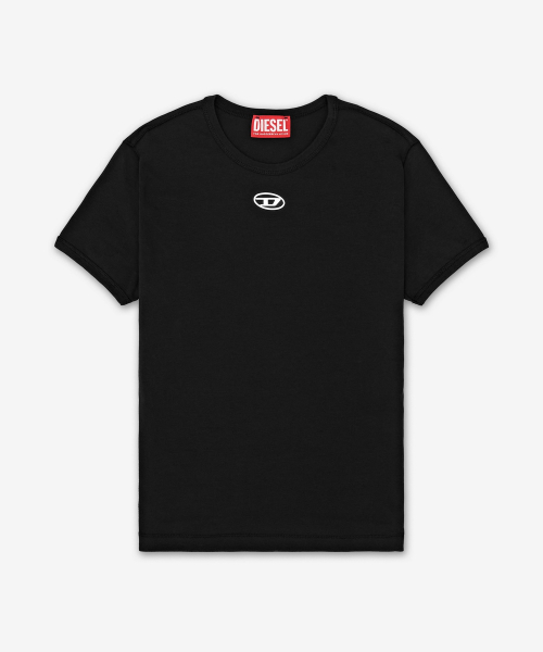 디젤() T-언커티 롱-OD 반소매 티셔츠 - 캐비어 블랙 / A199170AHQH900 상품 이미지