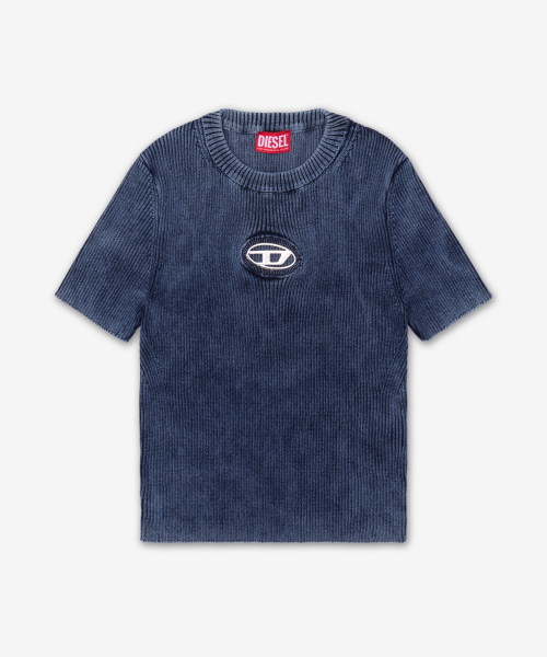 디젤() M-앙코르 SS 반소매 니트 - 피코트 블루 / A162490ANAH8AT 상품 이미지