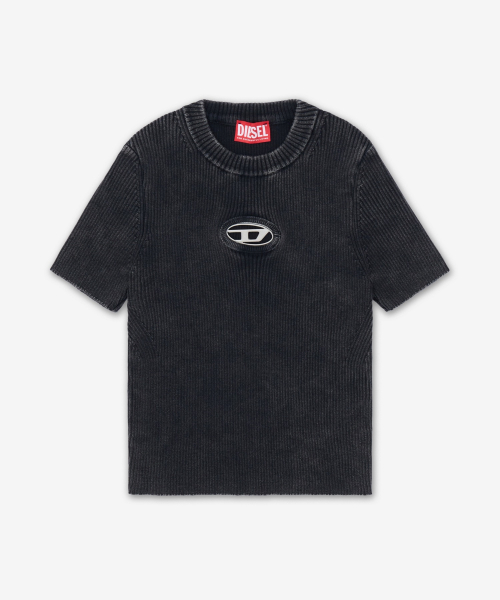 디젤() M-앙코르 SS 반소매 니트 - 캐비어 블랙 / A162490AKBQ900 상품 이미지