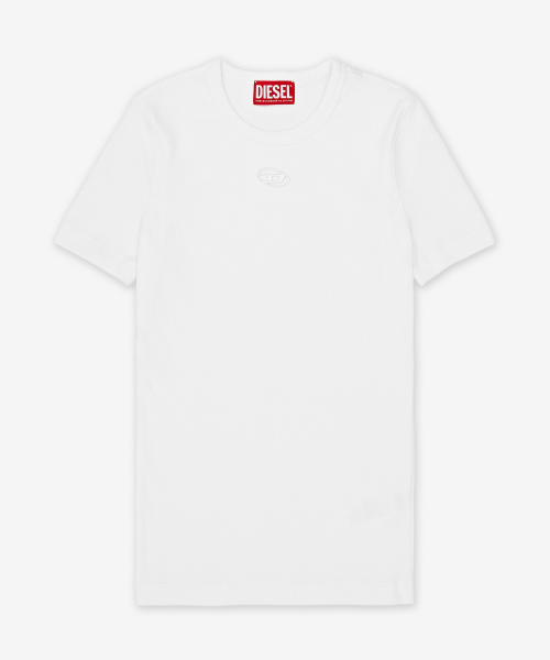 디젤() T-리버-OD 반소매 티셔츠 - 화이트 / A217230EJAI100 상품 이미지