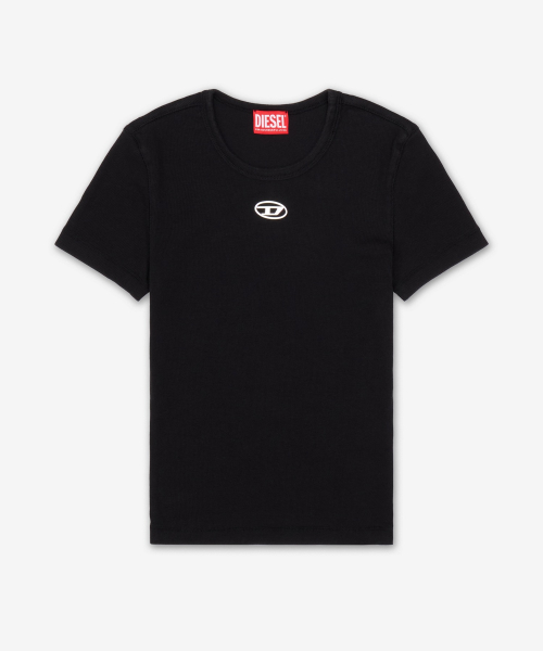 디젤() T-엘리 롱 OD 반소매 티셔츠 - 캐비어 블랙 / A199100JMBA900 상품 이미지