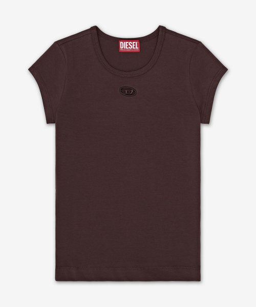 디젤() T-앤지-OD 반소매 티셔츠 - 퓌스 브라운 / A199120AFAA61J 상품 이미지