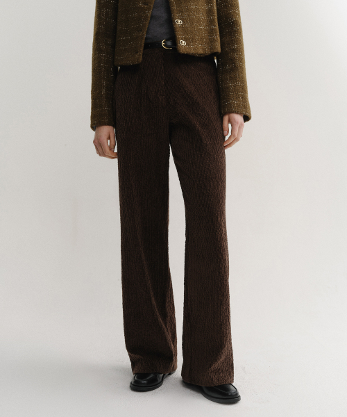 clair corduroy trousers_brown