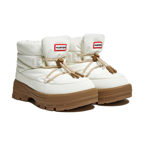 헌터() [WOMEN] 익스플로러 온 푸퍼 레이스업 부티 - 화이트윌로우 HDWK103FBZWWG 상품 이미지