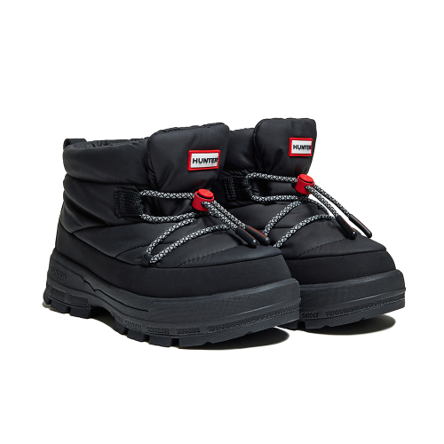 헌터() [WOMEN] 익스플로러 온 푸퍼 레이스업 부티 - 블랙 HDWK103FBZBLK 상품 이미지