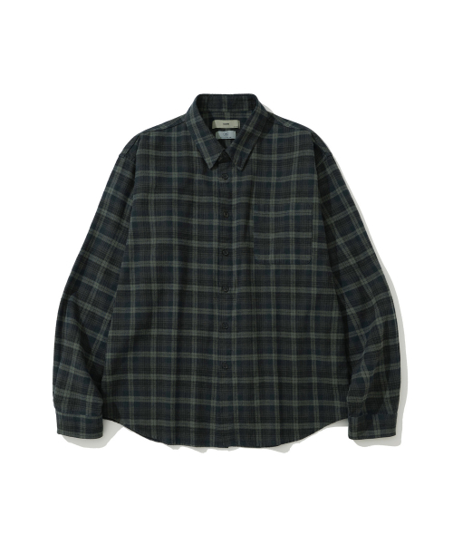 LUCA VGD SOFT GREEN CHECK SHIRT #1