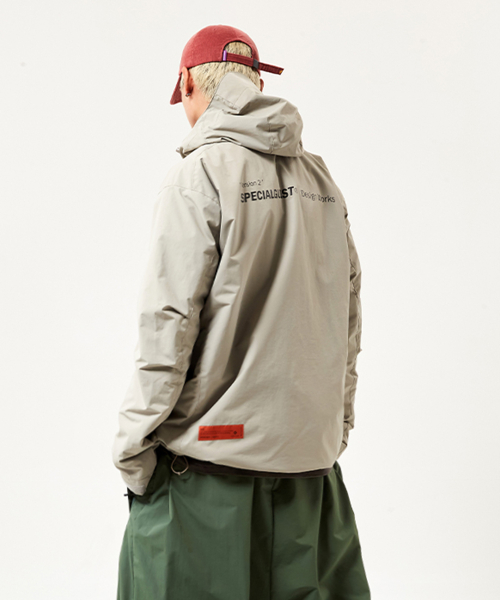V2 MOD THINSULATE ANORAK JACKET (Khaki Beige)