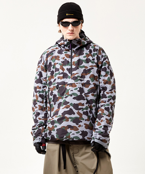 V2 MOD THINSULATE ANORAK JACKET (Gray Camo)