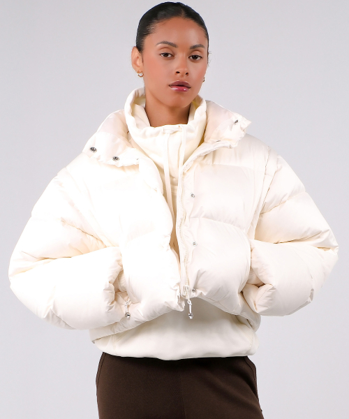 JD361 DOWN JUMPER IVORY