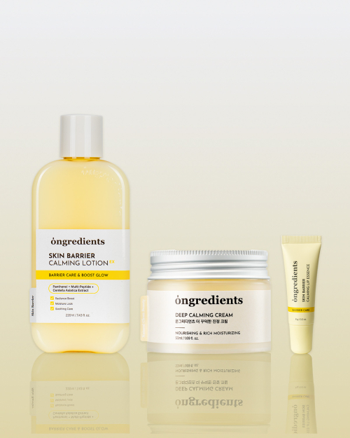 [SET] [속보습 세트] 스킨베리어 카밍 로션 EX 220ml+꾸덕한 진정크림+카밍 립 에센스