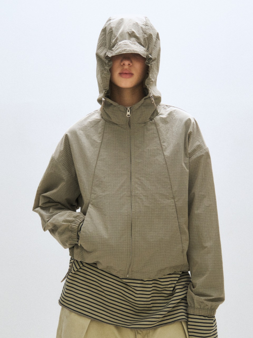 LIGHT WIND SHELL JACKET, TAUPE