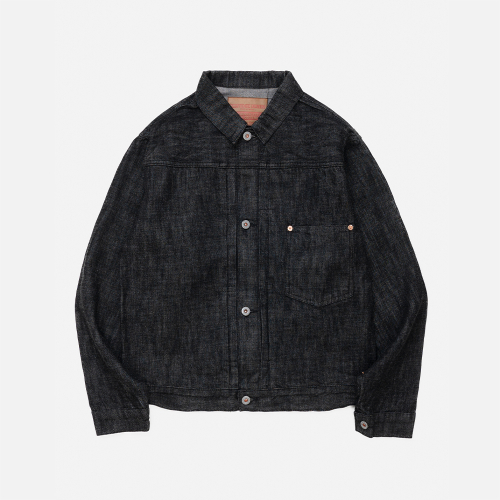 Denim Jacket War Model - Black