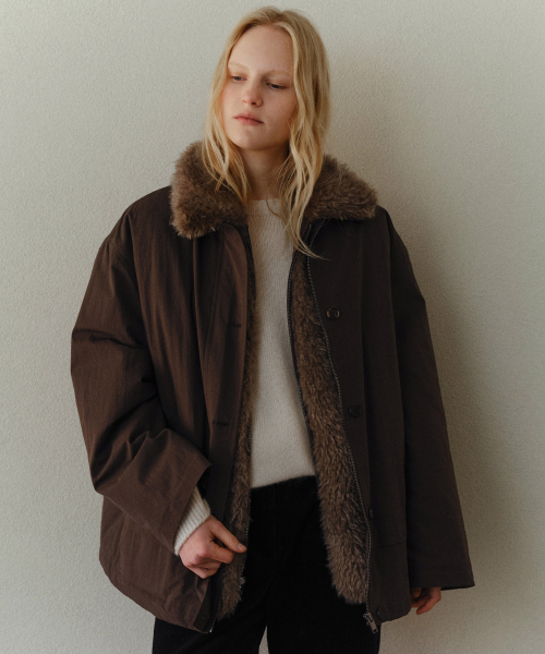 Shearing inner jumper_Dark brown
