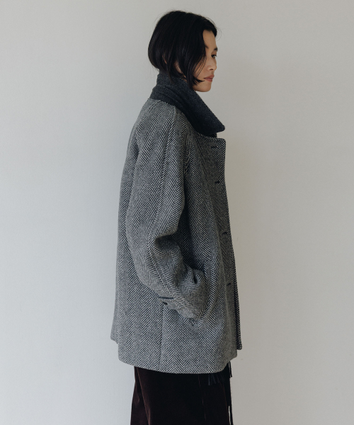 укороченный пальто_SOFT BLACK