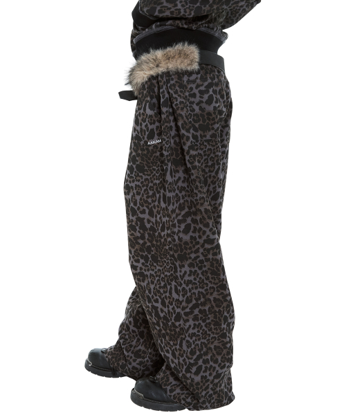 AKM CROS2 Leopard Sweatpants (Charcoal)