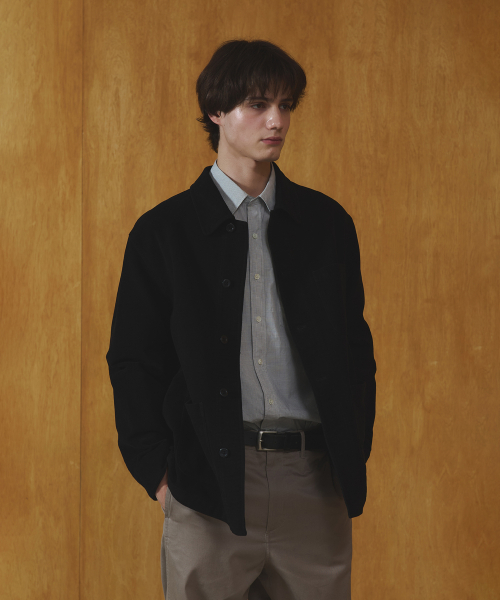 Keats Moleskin Work Jacket - Black