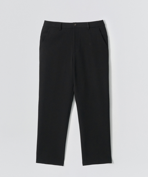 скрытая полоса полуширокие Pants_Black