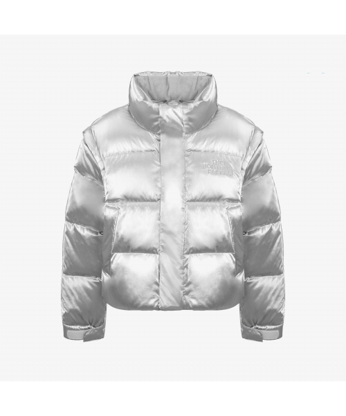 노스페이스 키즈() 걸즈 글로우 디테쳐블 다운 자켓(RDS) NJ1DR59T_SIL 상품 이미지